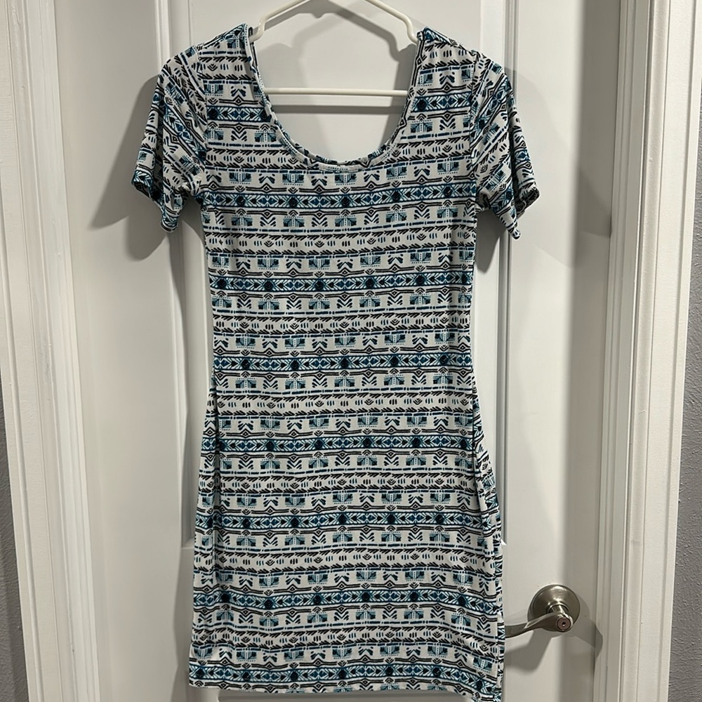 Mudd Pattern Body-con Dress